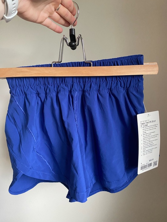 lululemon athletica Pants - NWT Lululemon Track That HR 3” Blue Size 4